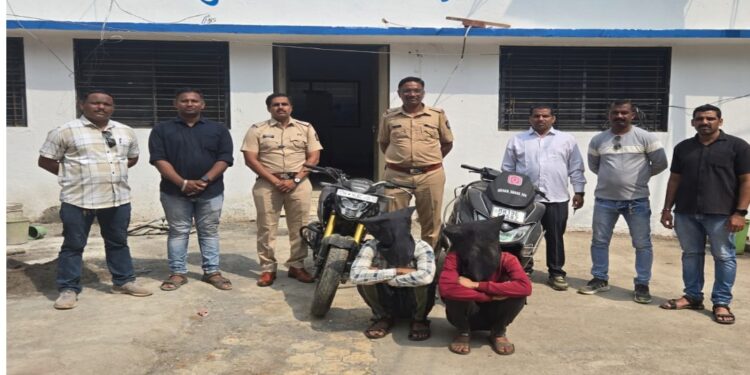 मोटरसायकल चोरी करणारा चाळीसगाव पोलिसांच्या ताब्यात