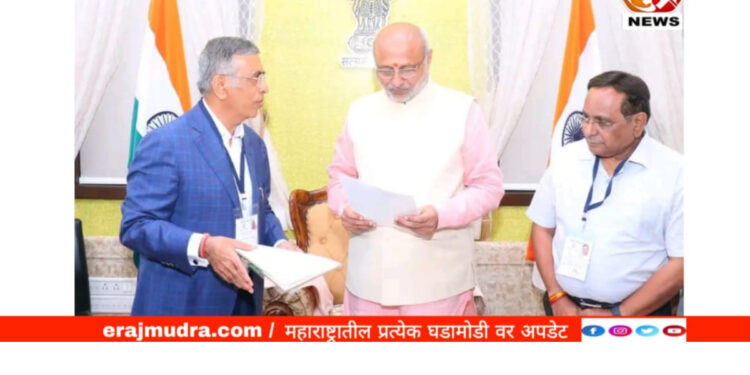 ग्रीनफिल्ड इकॉनोमिक कॉरिडॉरमध्ये जळगावचा समावेश करण्यासाठी राज्यपालांकडे निवेदन