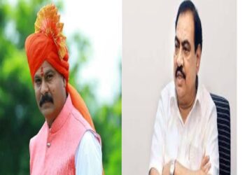 खडसेंच्या गौण खनिजप्रकरणी शासनाची पलटी ; आमदार चंद्रकांत पाटलांचा आरोप