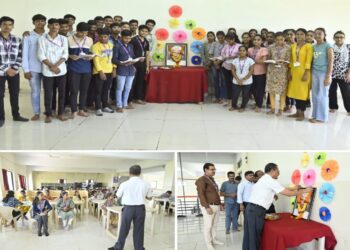 . एच. रायसोनी महाविदयालयात “वाचन प्रेरणा दिन” उत्साहाने साजरा