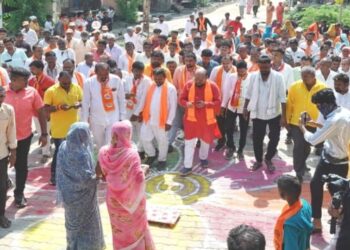 म्हसावद – बोरणार जिल्हा परिषद गटात गुलाबराव पाटलांना प्रचंड प्रतिसाद !