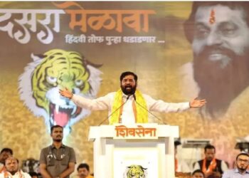 शिवसेनेच्या दसरा मेळाव्याच ठिकाण बदललं ; शिंदेंचा बाण आझाद मैदानातून सुटणार