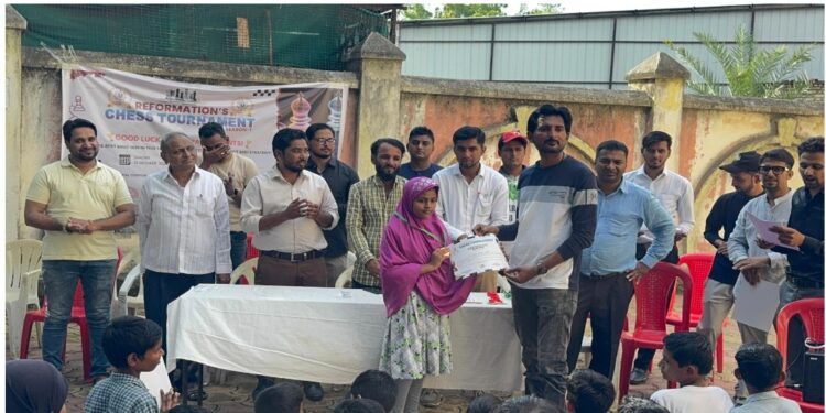 जळगावात रिफॉर्मेशन बुध्दिबळ स्पर्धा – २०२४ उत्साहात