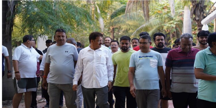 महायुतीचे उमेदवार आ. राजूमामा भोळे यांच्या गाठीभेटी सुरु