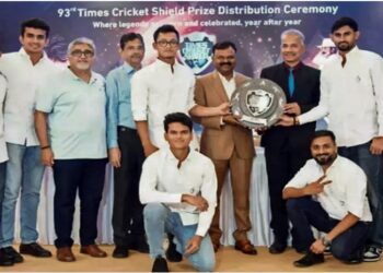 टाईम्स शिल्ड क्रिकेट स्पर्धेचे बक्षीस वितरण संपन्न : जैन इरगेशनचा संघ अंतिम विजेता