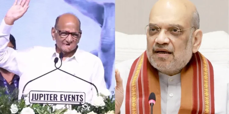 देशाचा गृहमंत्री काय भाषण करतोय? पवार, ठाकरेंना रोखायचं हेच आपले लक्ष ; पवारांचा शहांवर पलटवार