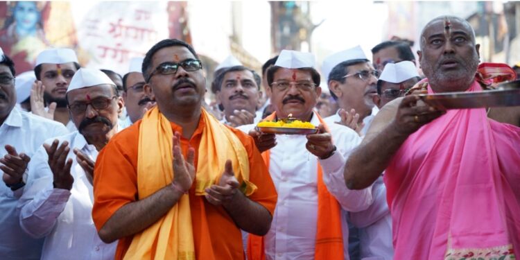 जळगांवात श्रीराम रथोत्सव उत्साहात संपन्न