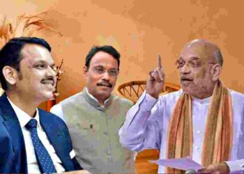 मुख्यमंत्री पदाबाबत  सस्पेन्स : विनोद तावडेंनी घेतली अमित शहांचीं भेट..” या “महत्त्वाच्या मुद्द्यांवर चर्चा?