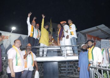 आमदार मंगेशदादा चव्हाण यांचा प्रचाराचा झंझावात; प्रत्येक घरी उस्फुर्त स्वागत