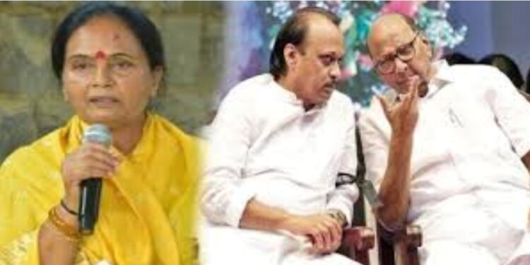 आमदार रोहित पवारांच्या आईंच्या वक्तव्याने वेधले लक्ष ; अजित दादा आणि शरद पवार एकत्र येणार?