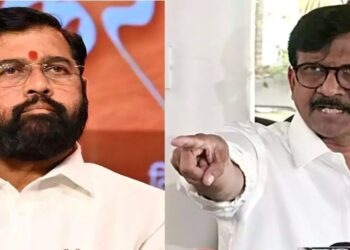 मुख्यमंत्रीपद गेल्याने एकनाथ शिंदे मनाने कोलमडलेत : संजय राऊत यांचा टोला