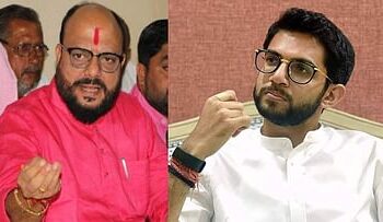 जळगाव जिल्ह्यात ठाकरे पुत्राचे बंडखोरांना आव्हान ; थेट मतदार संघात धडक