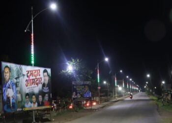 आमदार मंगेशदादा चव्हाण यांची वाढदिवसानिमित्ताने शहर वासीयांना भेट.